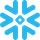 Snowflake logo